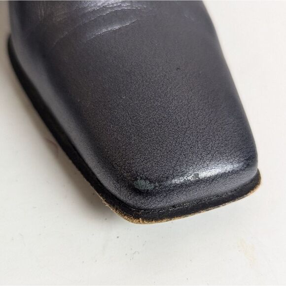 Stuart Weitzman for Browns Metallic Grey Pumps – Geometric Heel – Size 5 - Picture 3 of 11
